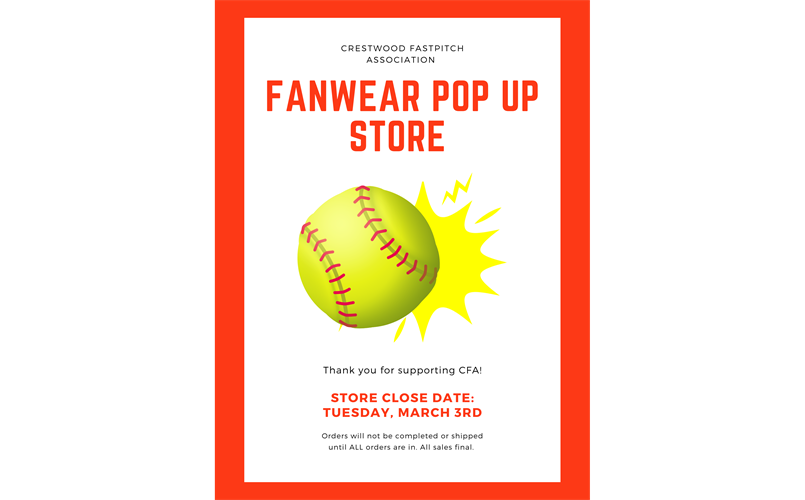 See FB for the link or email us for it!